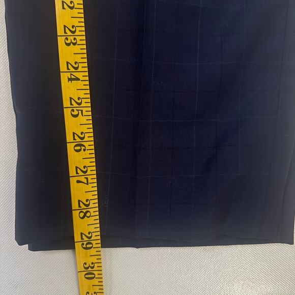 Hart Schaffner Marx Suit Mens 39 Wool Blend Window Pane Blazer Pants Union USA - Picture 16 of 16